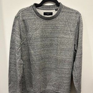 All Saints Gray Crewneck Sweatshirt Men's M